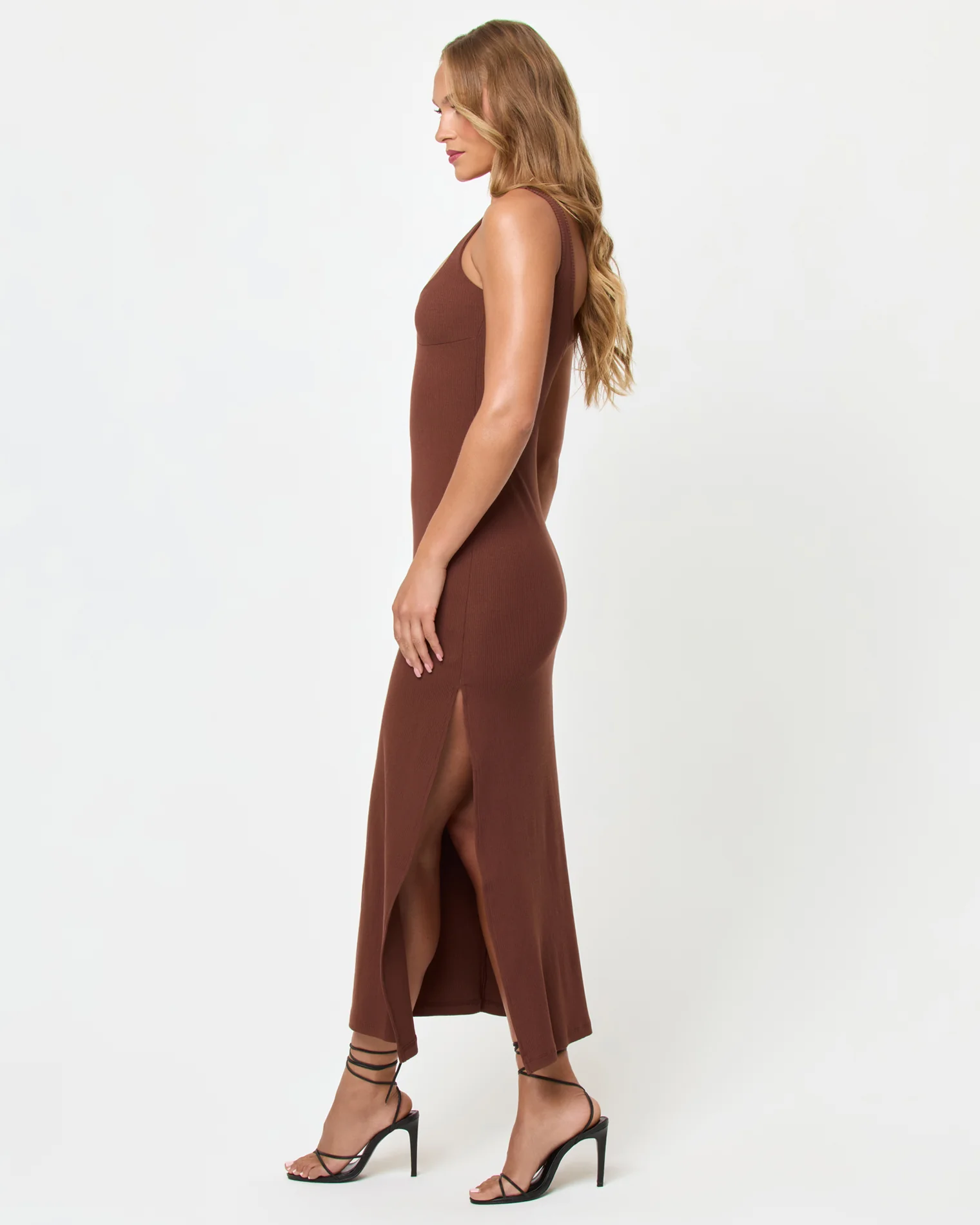 Alexis Dress - Cafe - Image 3