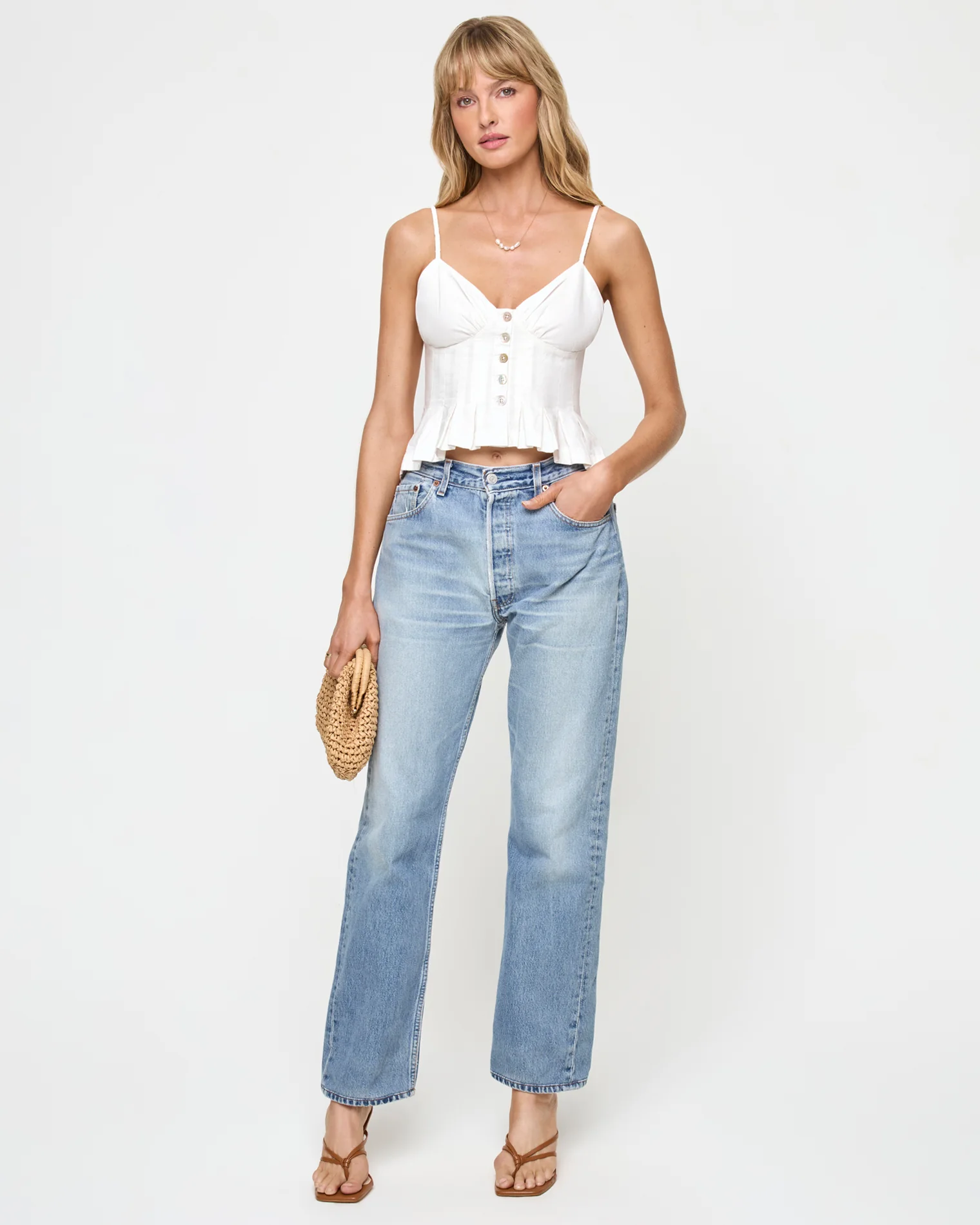 Clover Top - White - Image 5
