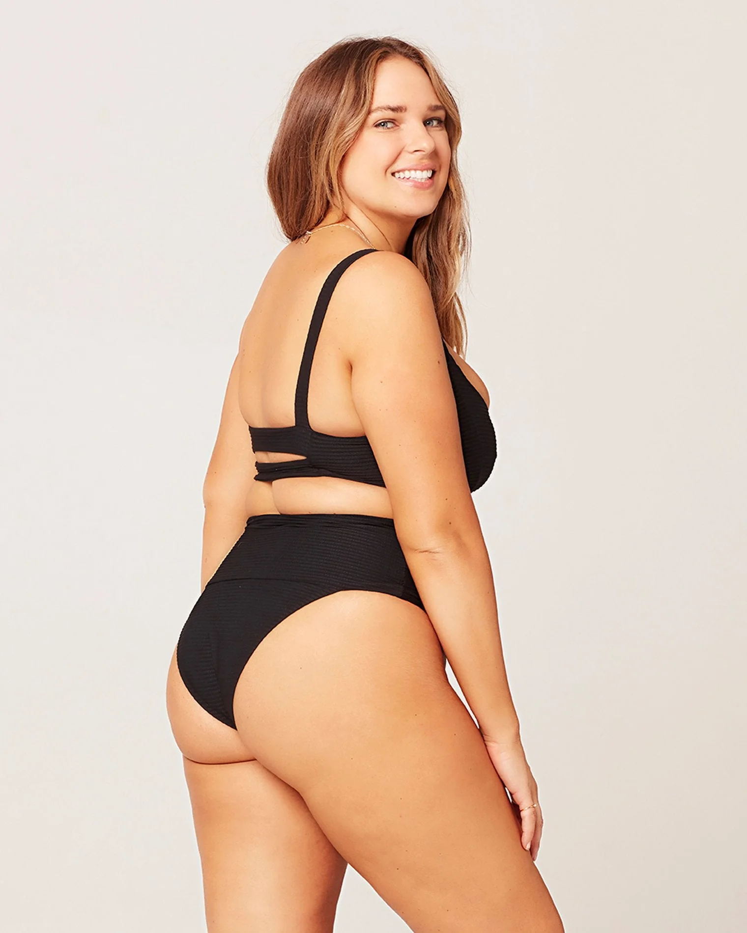 Eco Chic Repreve® Jess Bikini Top - Black - Image 6