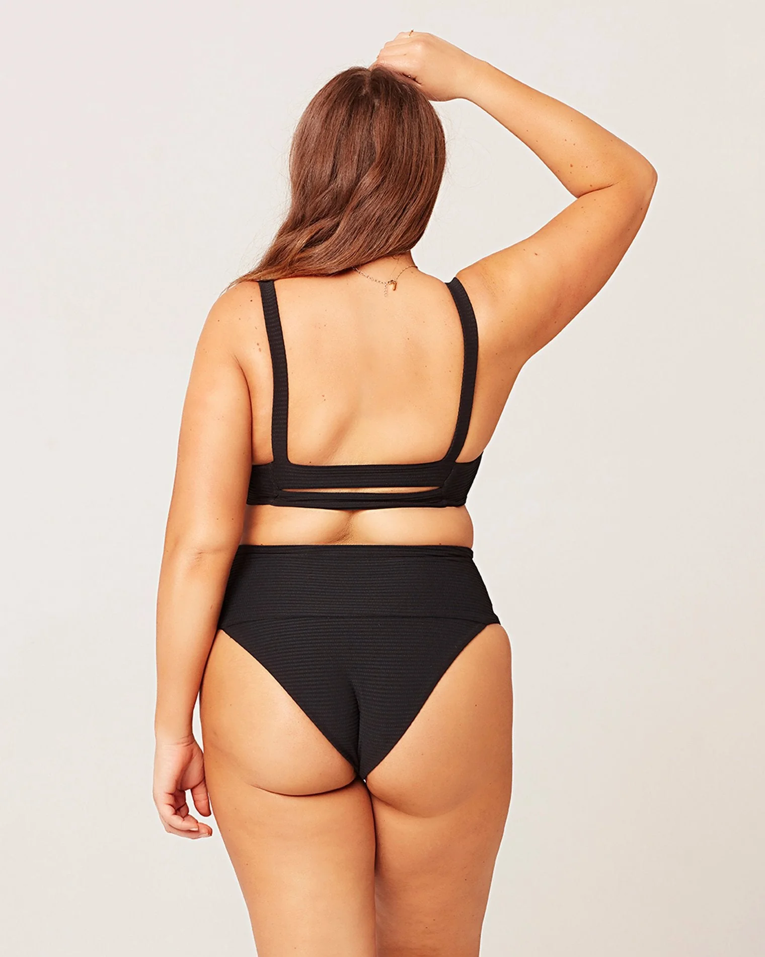 Eco Chic Repreve® Jess Bikini Top - Black - Image 8