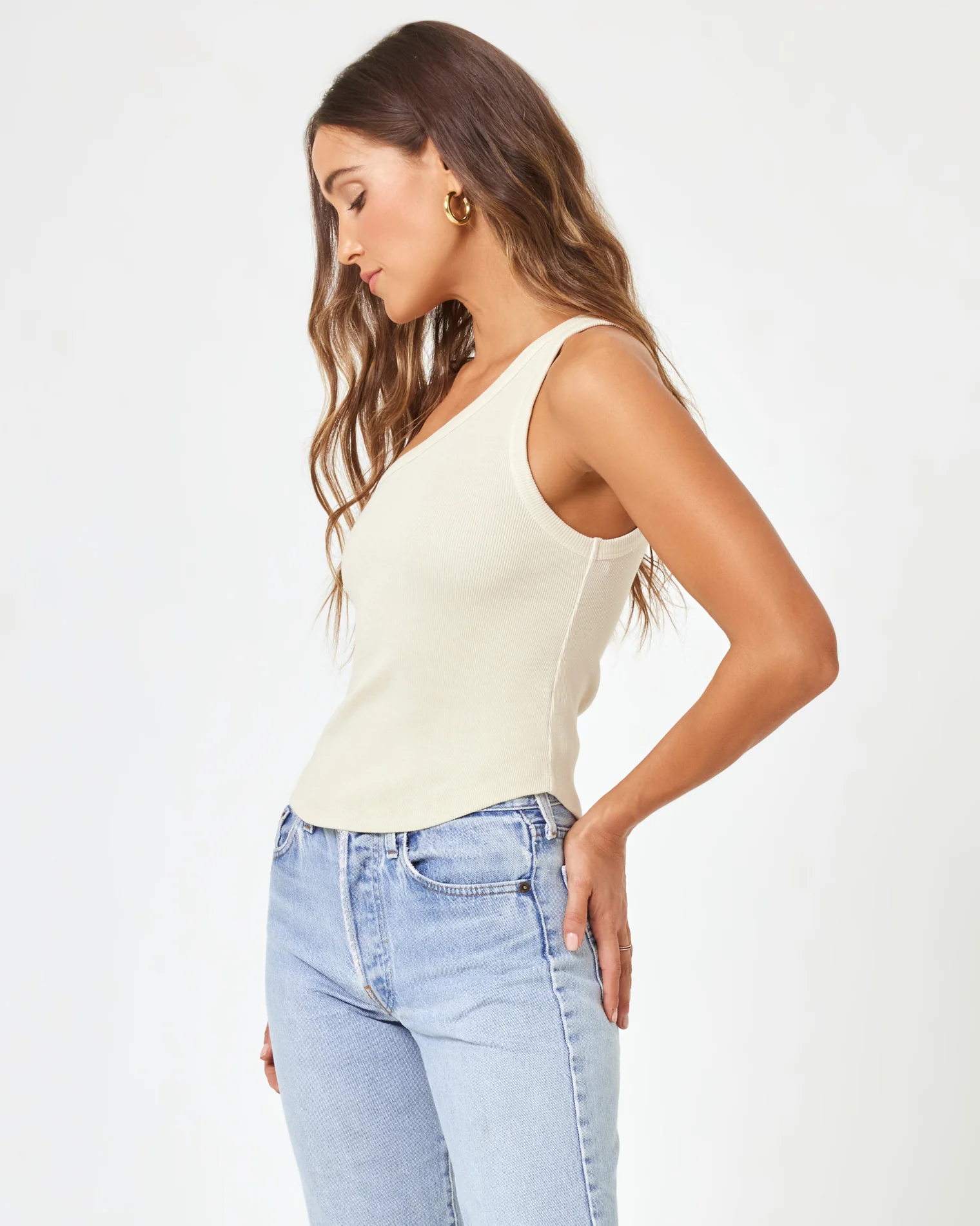 Kylie Tank - Bone - Image 4