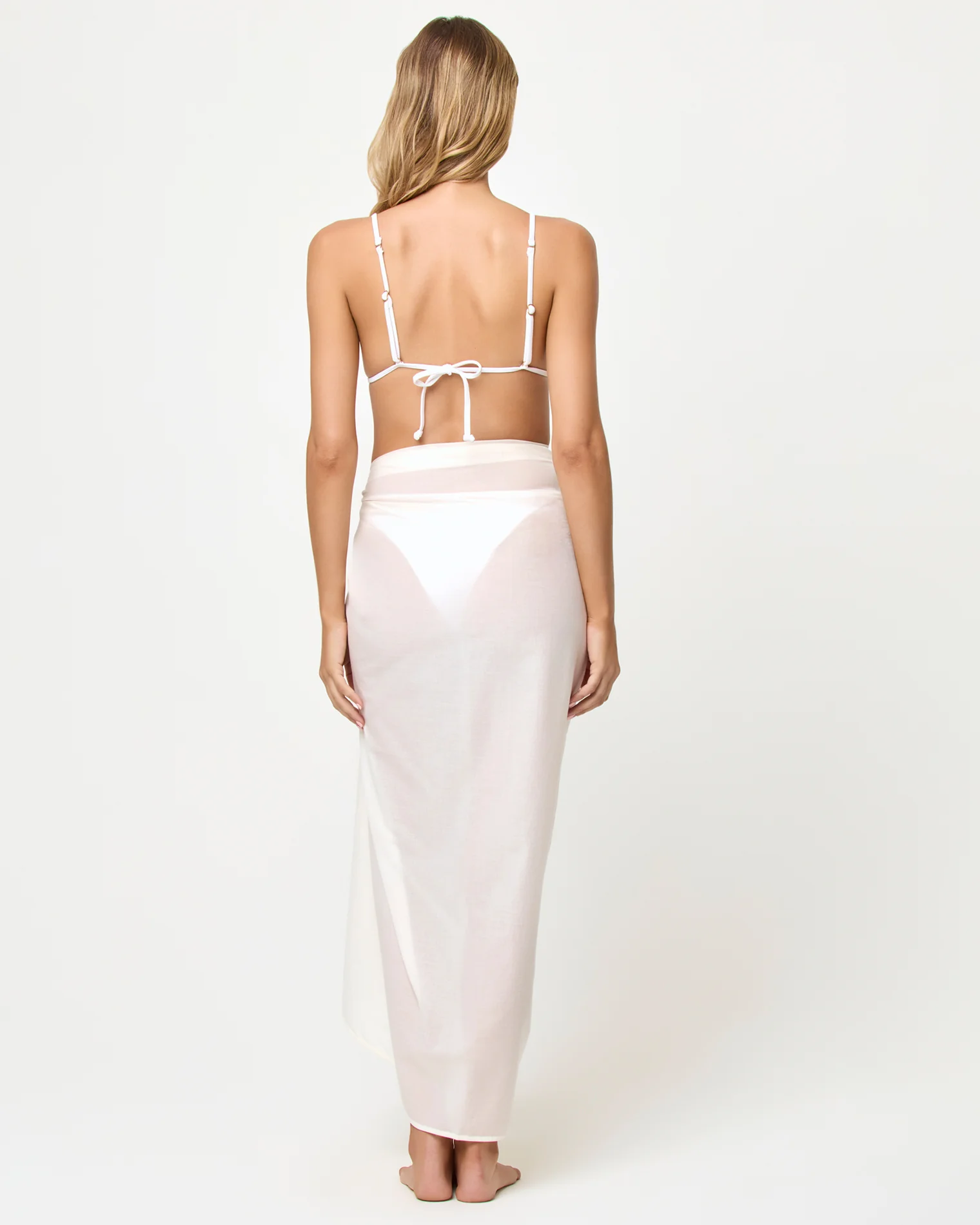 Mika Sarong - Cream - Image 4