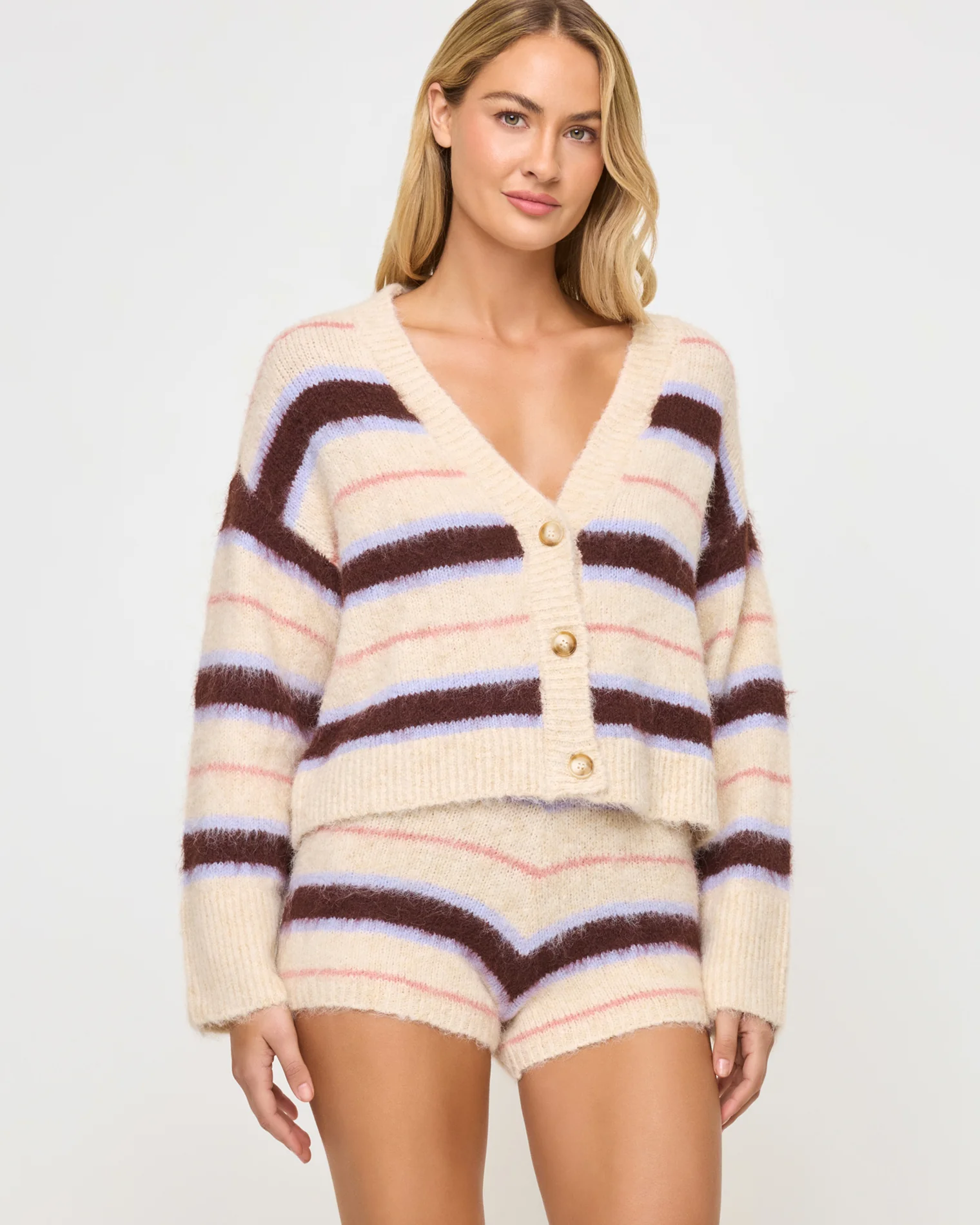 Montauk Cardigan - Prep School Stripe - Image 4