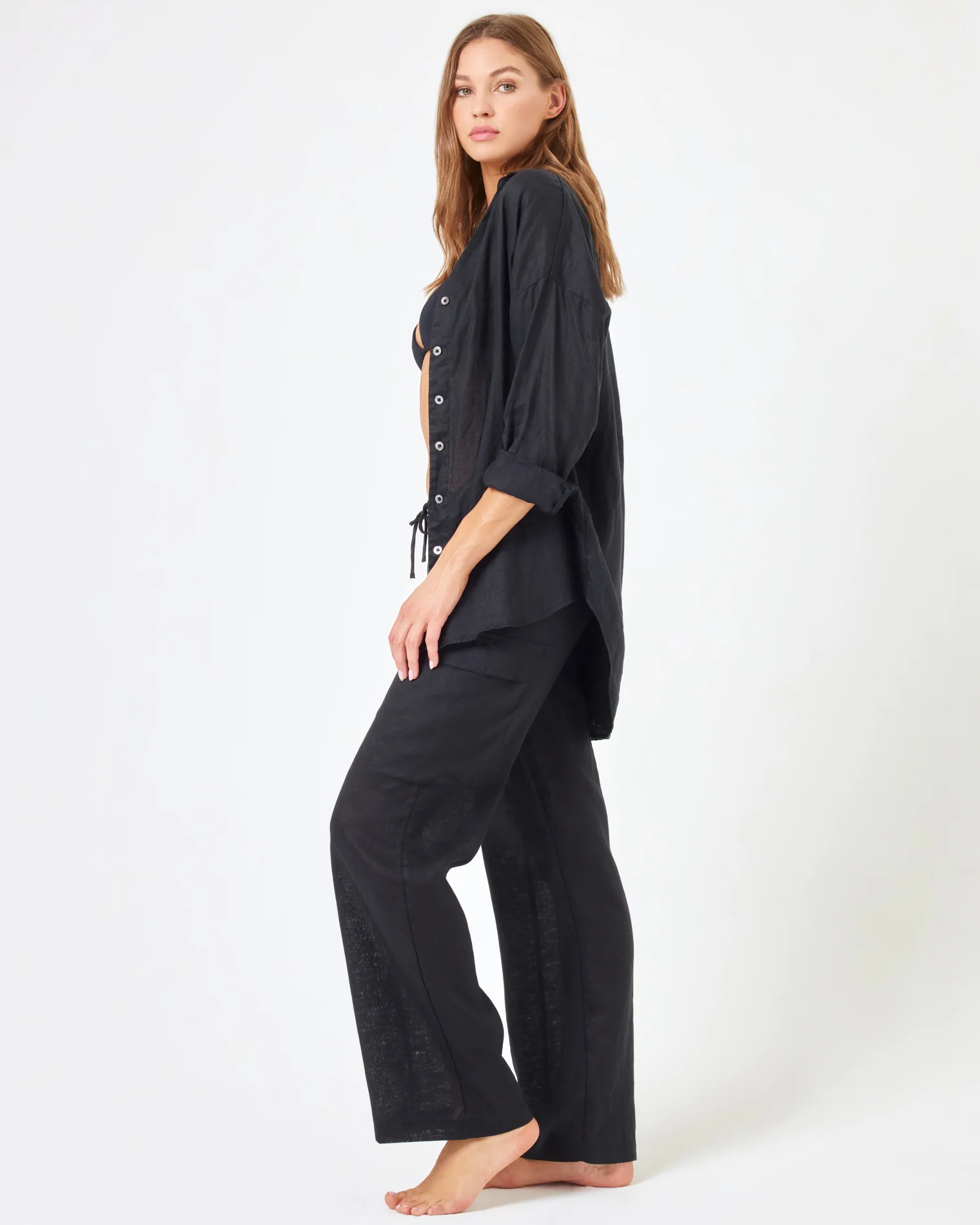 Sundown Cargo Pant - Black - Image 5