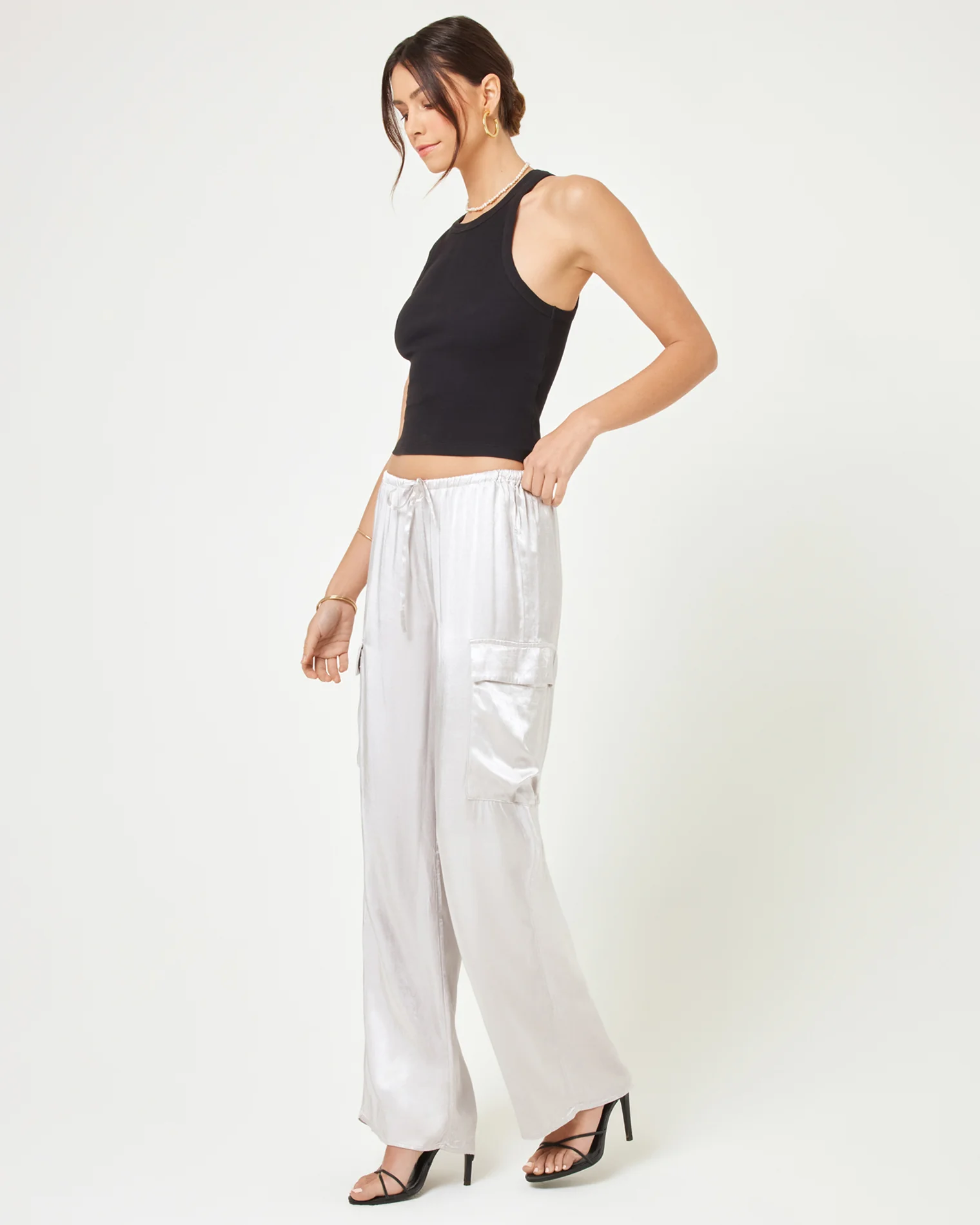 Sundown Cargo Pant - Silver - Image 4