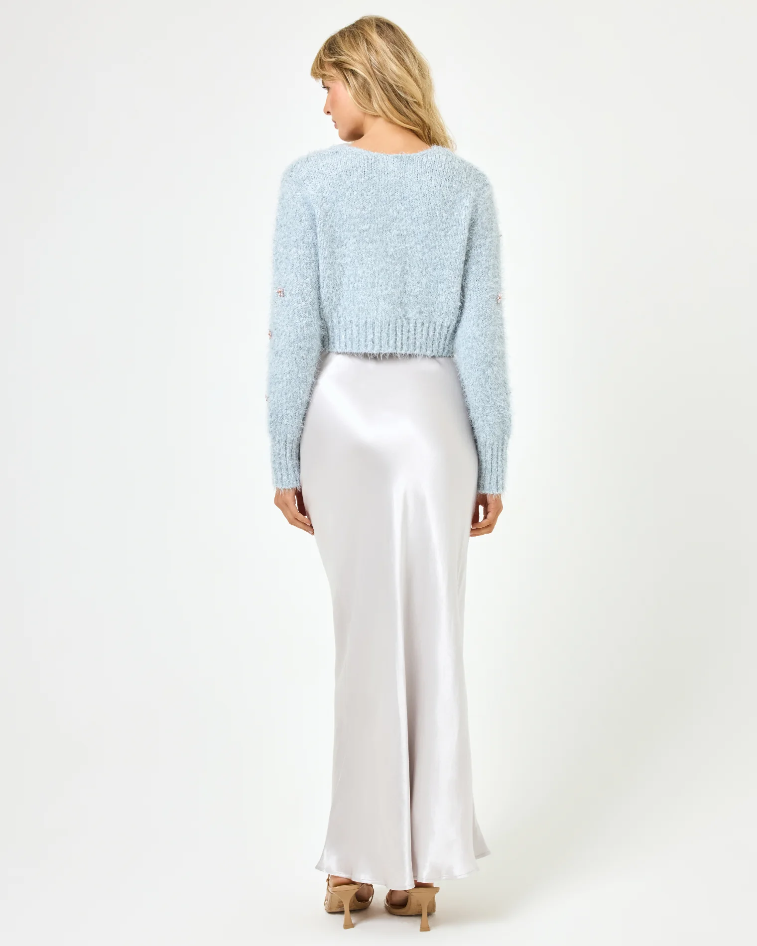 Sweet As Honey Skirt - Silver - Image 5