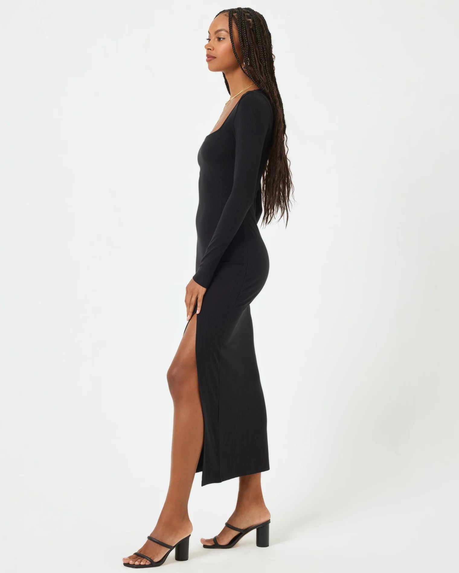 Windsor Dress - Black - Image 6