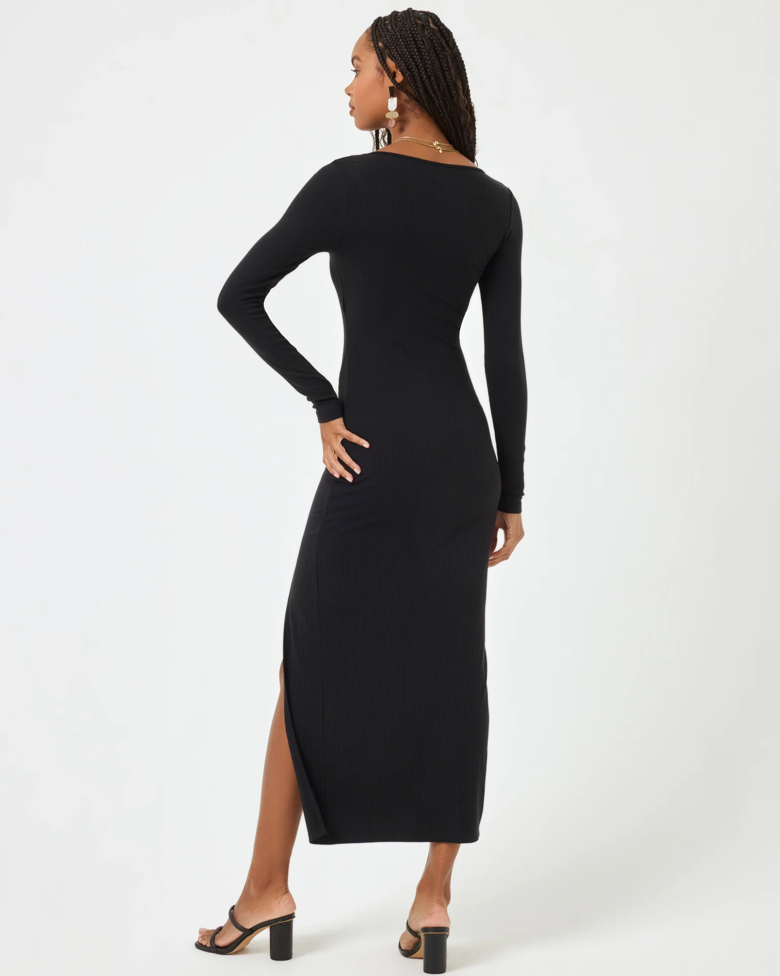 Windsor Dress - Black - Image 7